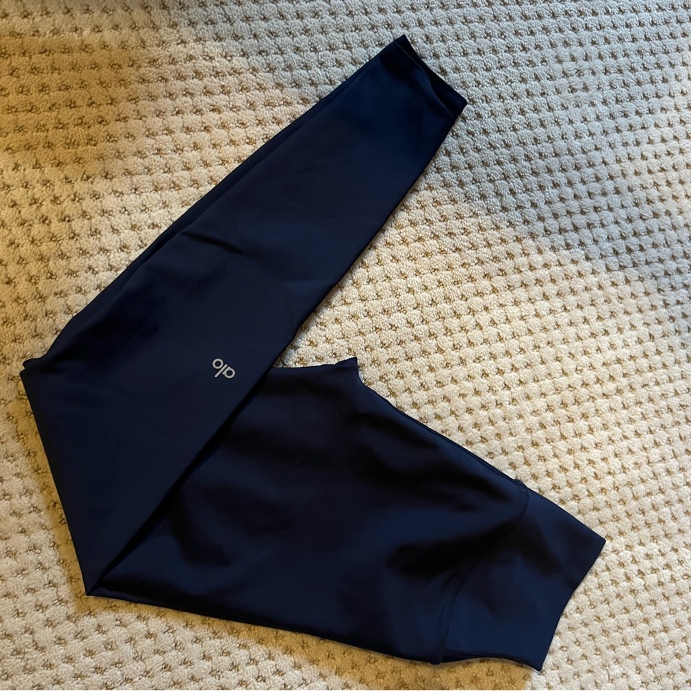 ALO YOGA High waist Airlift leggings long Rich Navy medium M